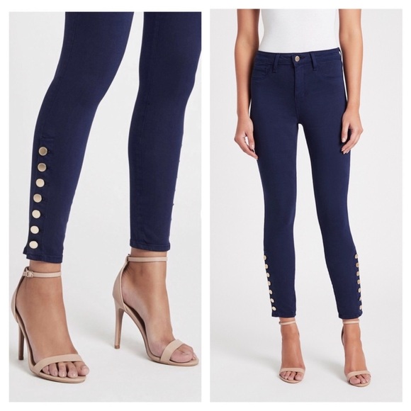 L'AGENCE Piper High Rise Skinny Rinse Jeans Size 28 - Picture 7 of 11